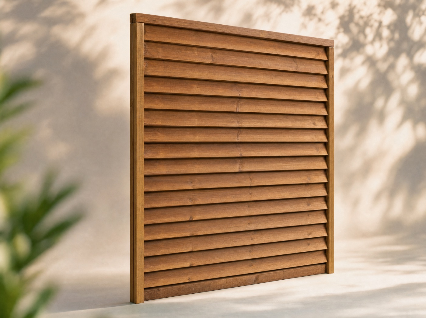 New dip-treated overlap fence panel